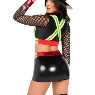 3 Piece Five Alarm Firefighter Costume