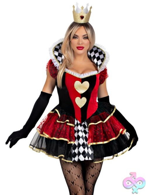 2 Piece Queen Of Hearts Costume