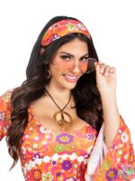 6 Piece Hippie Chick Costume