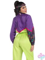 2 Piece Rad 80s Tracksuit Costume