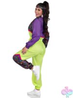 2 Piece Rad 80s Tracksuit Costume