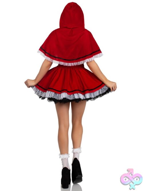 3 Piece Flirty Miss Red Costume