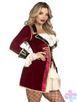 1 Piece Captivating Pirate Captain Costume