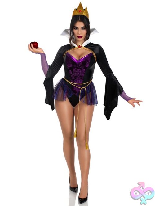 4 Piece Poison Apple Queen Costume
