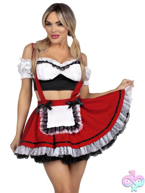 2 Piece Beerfest Babe Costume