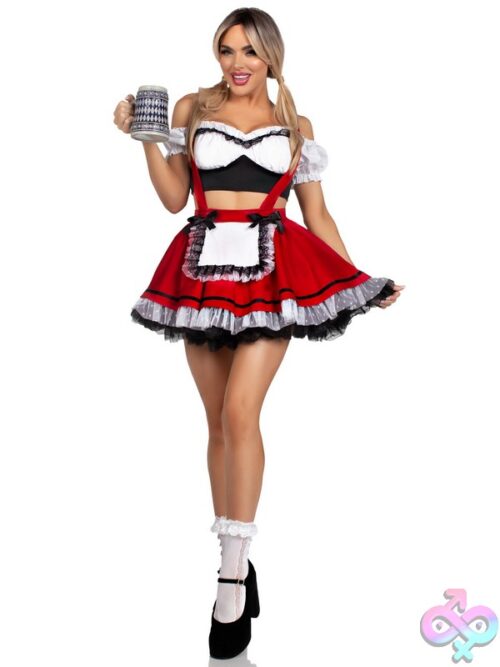 2 Piece Beerfest Babe Costume