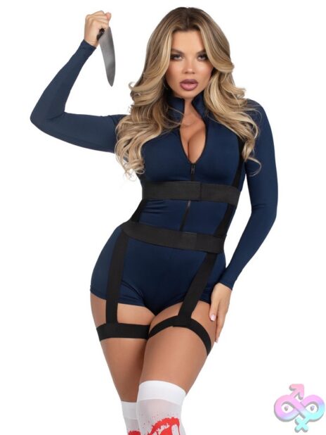 2 Piece Vibe Killer Costume themed lingerie by Leg Avenue