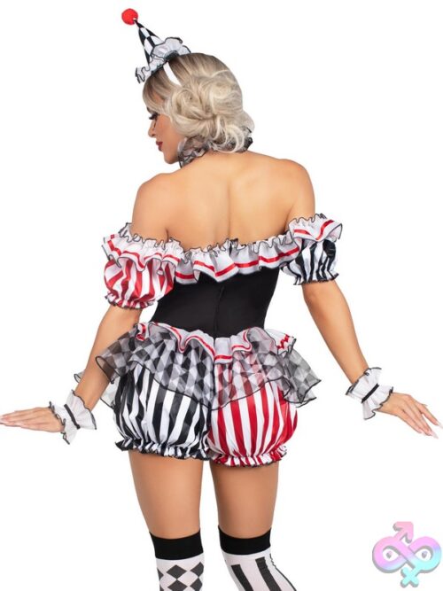 4 Piece Darling Harlequin Costume