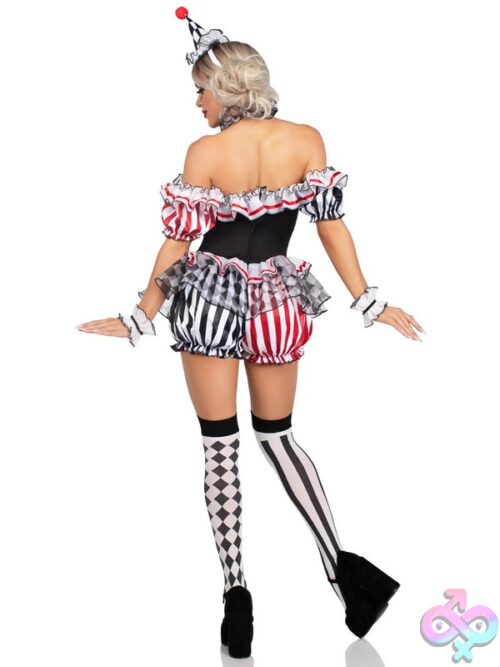 4 Piece Darling Harlequin Costume