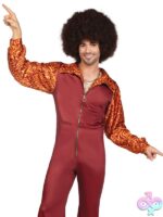 Mens PC Disco Leisure Suit Costume by Leg Avenue themed costume