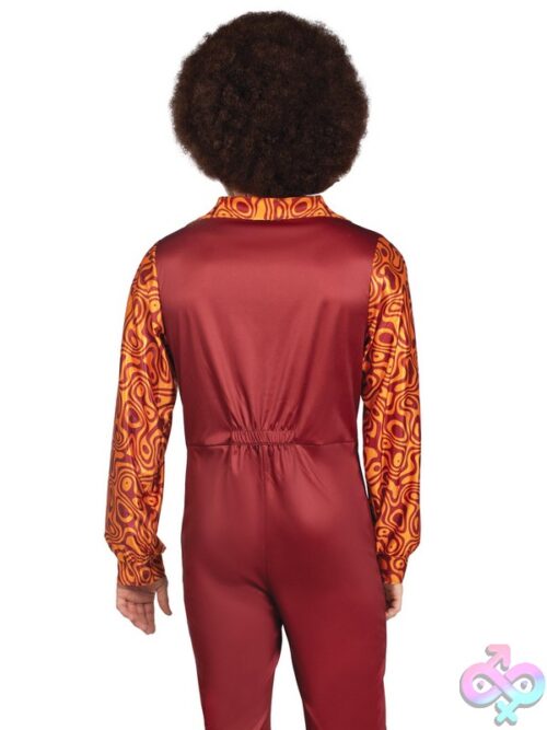 Mens 1 Pc Disco Leisure Suit Costume
