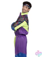 Men S 2 Pc Retro 80s Tracksuit Costume