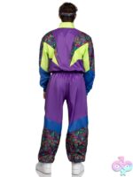 Men S 2 Pc Retro 80s Tracksuit Costume