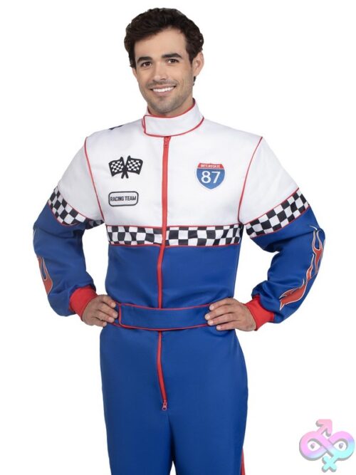 Men S 1 Pc Speedway Racer Costume