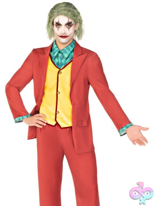 Men S 3 Pc Deviant Clown Costume