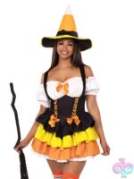 Candy corn witch costume 2-piece set by Leg Avenue