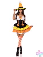 2 Piece Candy Corn Witch Costume
