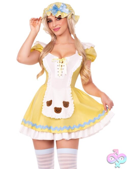 3 Piece Beary Cute Goldilocks Costume