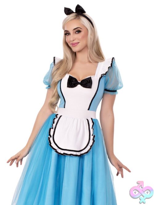 2 Piece Looking Glass Alice Costume