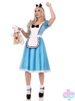 2 Piece Looking Glass Alice Costume