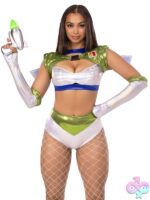 Ranger Costume 4 Piece Intergalactic Ranger Costume by Leg Avenue