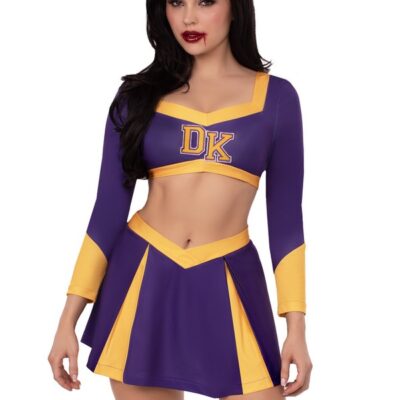 Slayer Costume 2 Piece Cheer Squad Slayer Costume by Leg Avenue