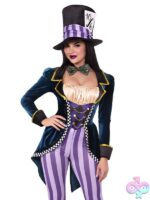 Classic Mad Hatter Costume 3 Piece Set by Leg Avenue