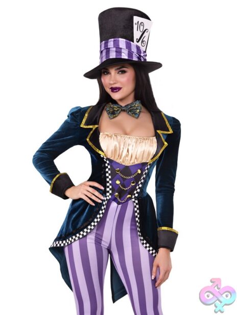 Classic Mad Hatter Costume 3 Piece Set by Leg Avenue
