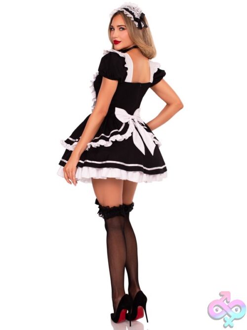 4 Piece Maid To Flirt Costume