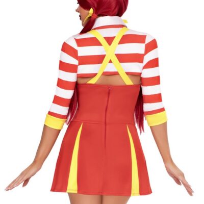 3 Piece Ketchup Clown Costume