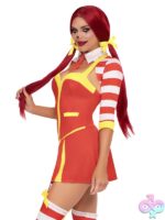 3 Piece Ketchup Clown Costume