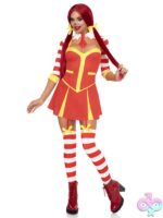 3 Piece Ketchup Clown Costume
