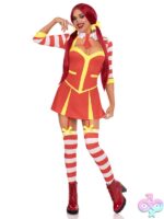 3 Piece Ketchup Clown Costume