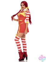 3 Piece Ketchup Clown Costume