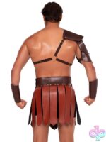 Mens 3 Pc Gladiator Costume