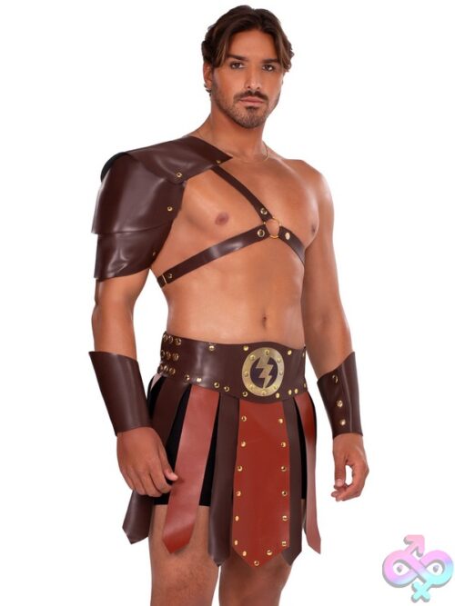Mens 3 Pc Gladiator Costume