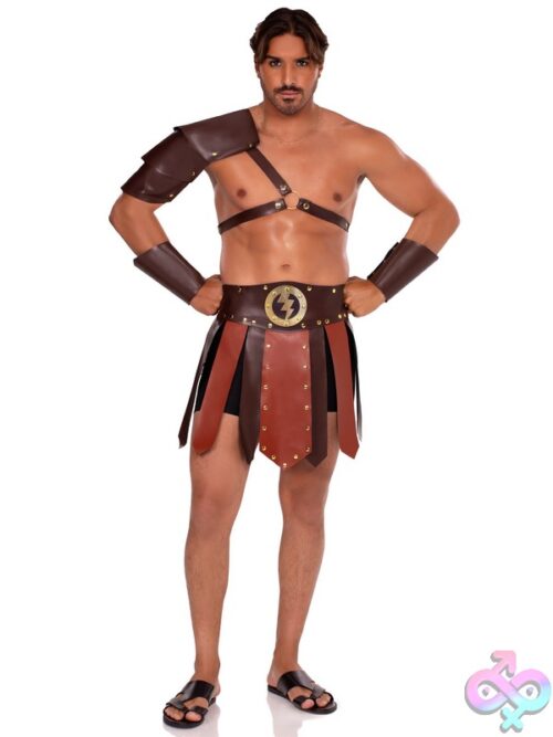 Mens 3 Pc Gladiator Costume