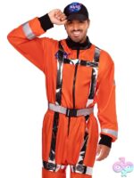 Astronaut costume Mens 3 Pc Cosmic Astronaut Costume by Leg Avenue