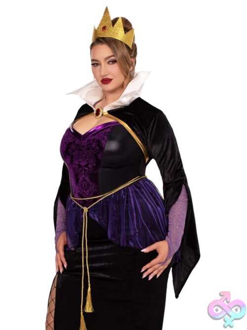 Plus Size 4 Pc Evil Queen Costume
