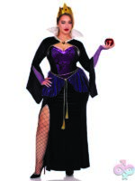Plus Size 4 Pc Evil Queen Costume