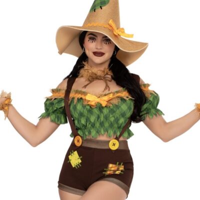 Scarecrow Sweetie Costume 5 Piece Set by Leg Avenue