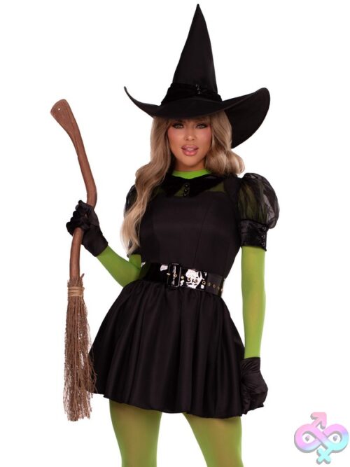 2 Piece Snap Crotch Sheer Bodysuit And Matching Tights