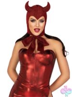 Glitter Shimmer Vintage Devil Bonnet