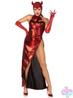 Glitter Shimmer Vintage Devil Bonnet