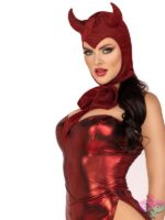 Glitter Shimmer Vintage Devil Bonnet