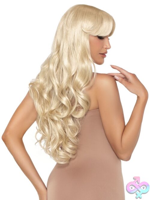 27 Curtain Bang Wavy Wig