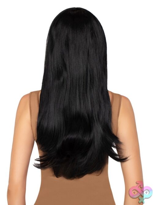 25 Long Straight Bang Wig