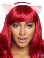 Ear Headband — Latex Kitty Ear Headband by Leg Avenue