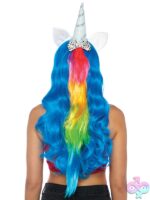 Magical Unicorn Headband Rainbow Wig Mane