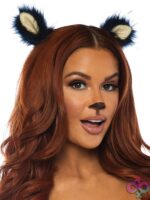 2 Piece Furry Ear Clips by Leg Avenue — playful lingerie accessories